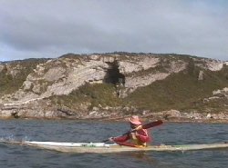 Laurie off Cave Bay, Hunter Island