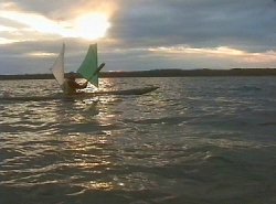 Early morning return, Walker Passage