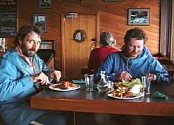 Mick and Grant in the pub