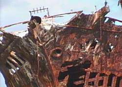 Close up Farsund bow