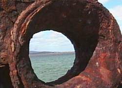 Hawser pipe, Farsund