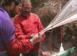 Discussing gear repairs, Trousers Point