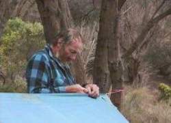Laurie and the 160 stitches
