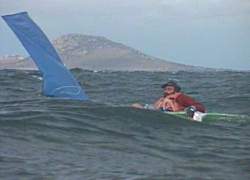 Micks' first capsize, Franklin Sound