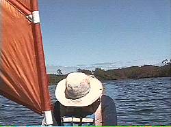 Grant, dozing off Davey River