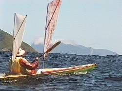 Laurie passing Ile du Golfe