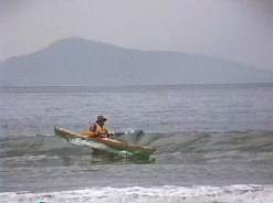 Laurie landing at Ketchem Bay