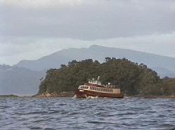 Tourist boat, Sarah Island