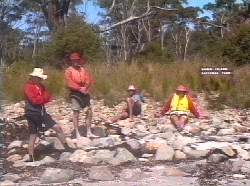 The group at Trigonia Corner