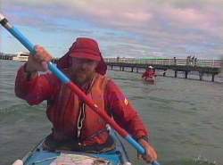 Toby approaching Darlington, Maria Is.