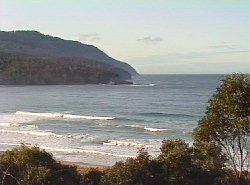 Pirates Bay looking north