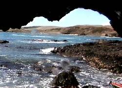 Sea cave on the Doughboys