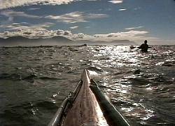 Leaving Blackman Bay