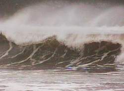 Click here for video of big waves on the southern coast.